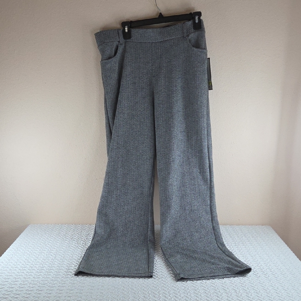 Intro Love The Fit Womans 2X Stella Baby Boot Double  Knit Pants. Slimming NWT
